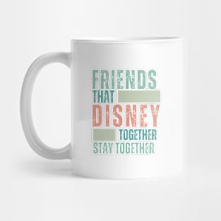 Disney Friends Forever Tee Mug